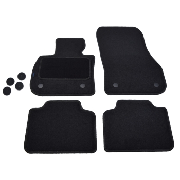 BMW Seria 2 Active Tourer U06 (10.2021–>) – Dywaniki samochodowe welurowe Silver – Na Zamówienie kolory do wyboru